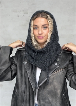 Milu strik balaclava Dark Grey Melange Object